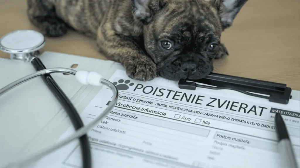 Poistenie psa formulár